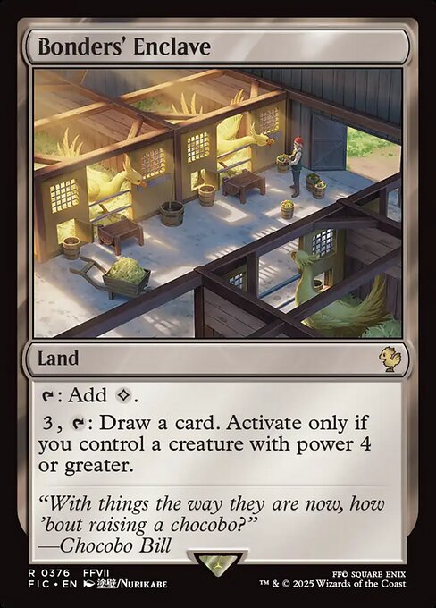 Bonders' Enclave (Rare)