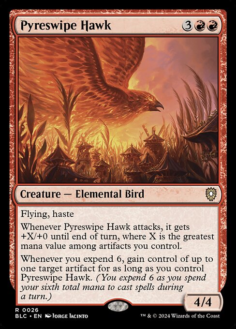 Pyreswipe Hawk (Rare)