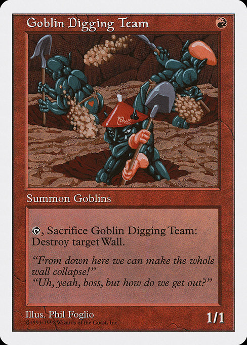 Goblin Digging Team (Common)