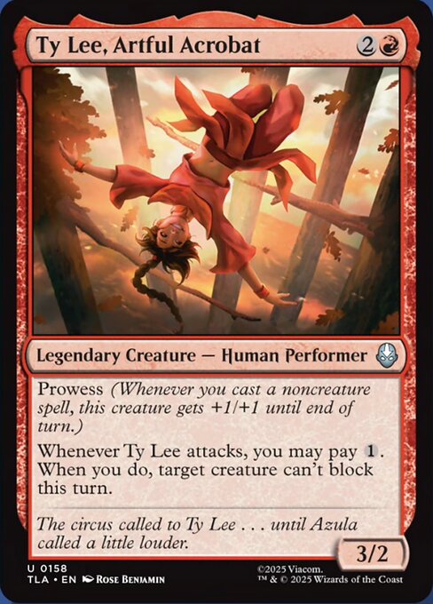 Ty Lee, Artful Acrobat (Uncommon)