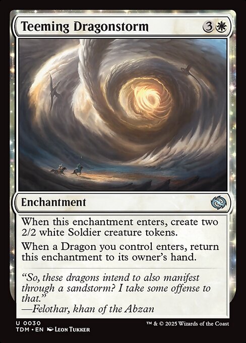 Teeming Dragonstorm (Uncommon)