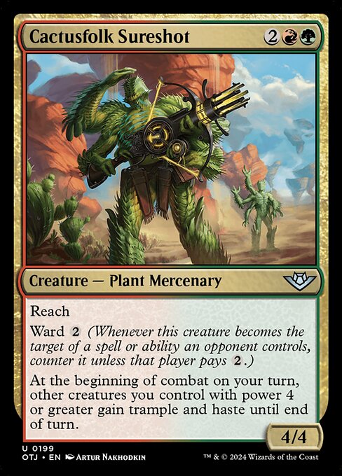 Cactusfolk Sureshot (Uncommon)
