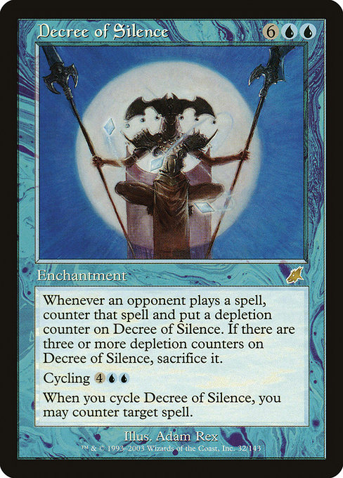 Decree of Silence (Rare)