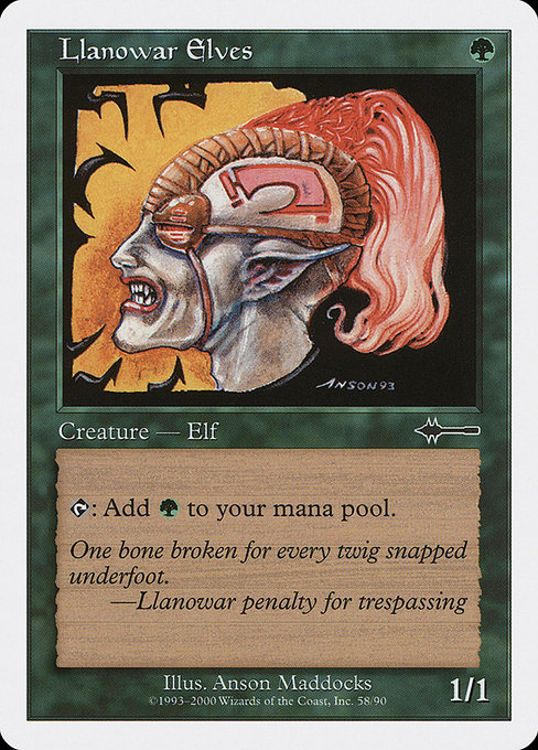 Llanowar Elves (Common)