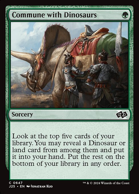 Commune with Dinosaurs (Common)
