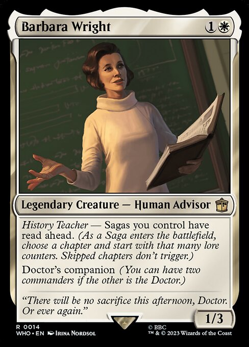 Barbara Wright (Rare)