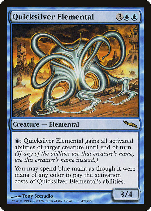 Quicksilver Elemental (Rare)