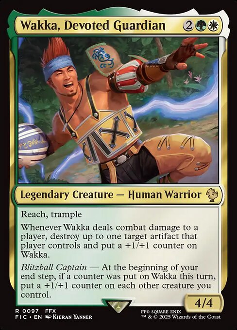 Wakka, Devoted Guardian (Rare)