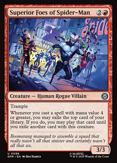 Superior Foes of Spider-Man (Uncommon)