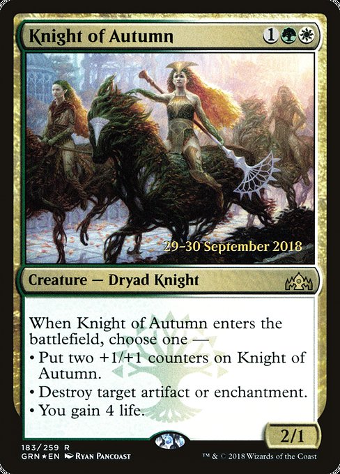 Knight of Autumn (Rare)