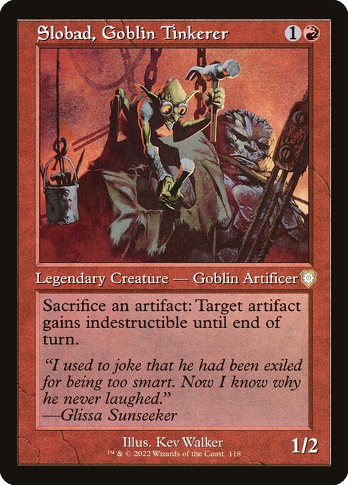 Slobad, Goblin Tinkerer (Rare)