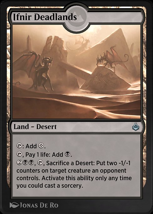 Ifnir Deadlands #302 – Amonkhet Remastered Ifnir Deadlands from Amonkhet Remastered (Uncommon)