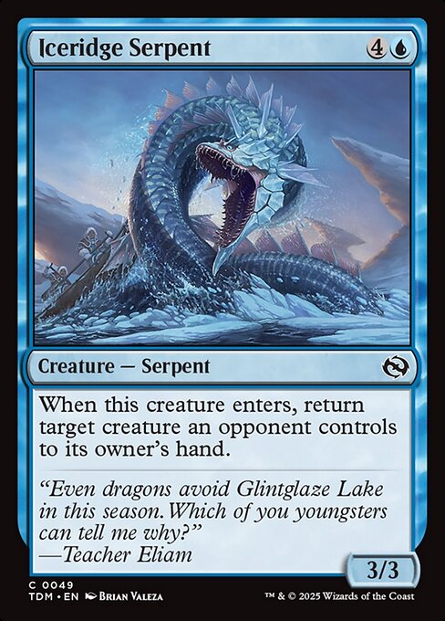 Iceridge Serpent (Common)