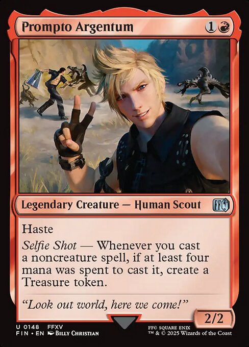 Prompto Argentum (Uncommon)
