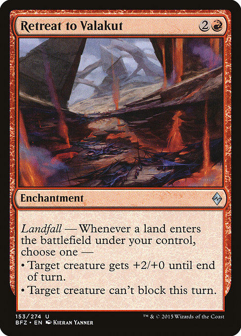 Retreat to Valakut (Uncommon)