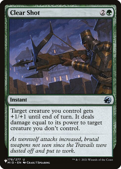 Clear Shot (Uncommon)