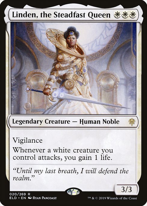 Linden, the Steadfast Queen (Rare)