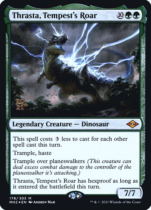 Thrasta, Tempest's Roar (Mythic)