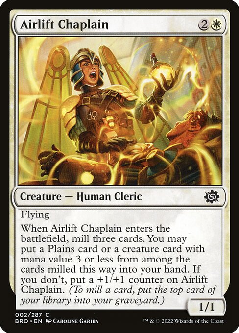 Airlift Chaplain (Common)