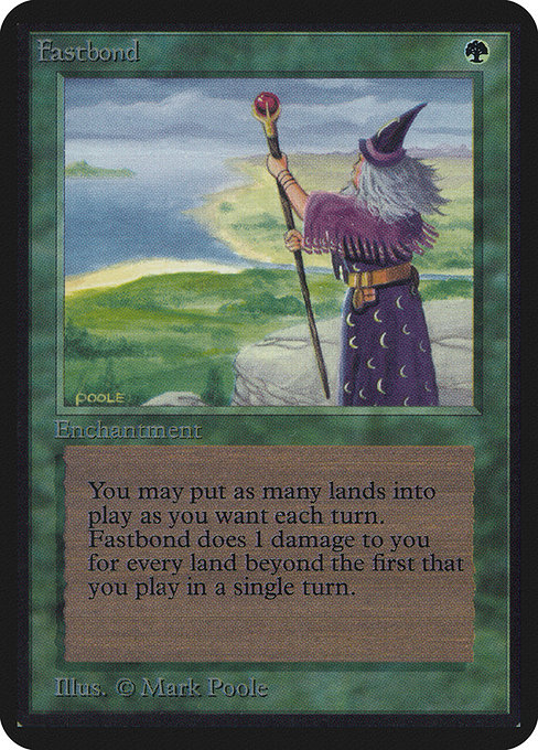 Fastbond from Limited Edition Alpha (Rare)