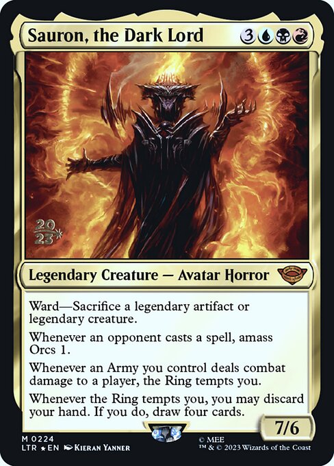 Sauron, the Dark Lord (Mythic)
