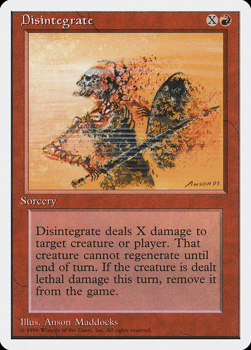 Disintegrate (Common)
