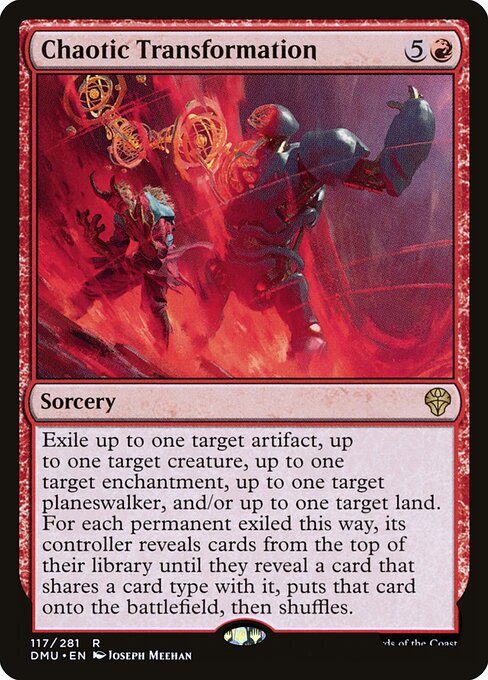 Chaotic Transformation (Rare)