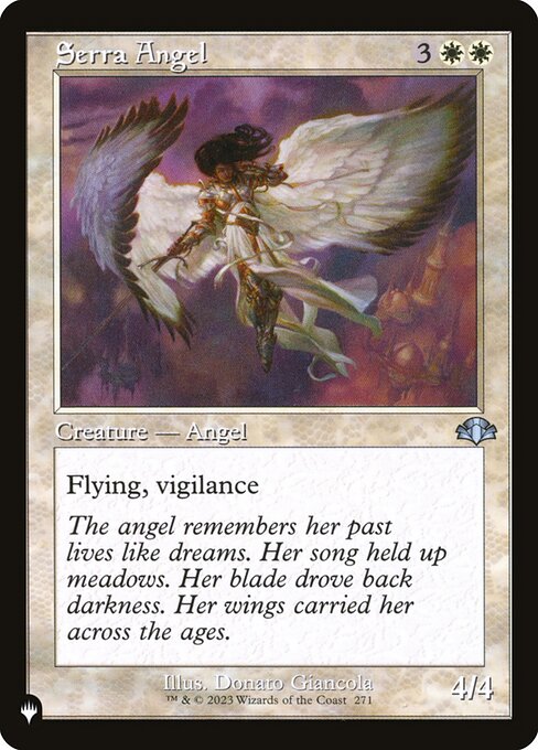 Serra Angel (Uncommon)