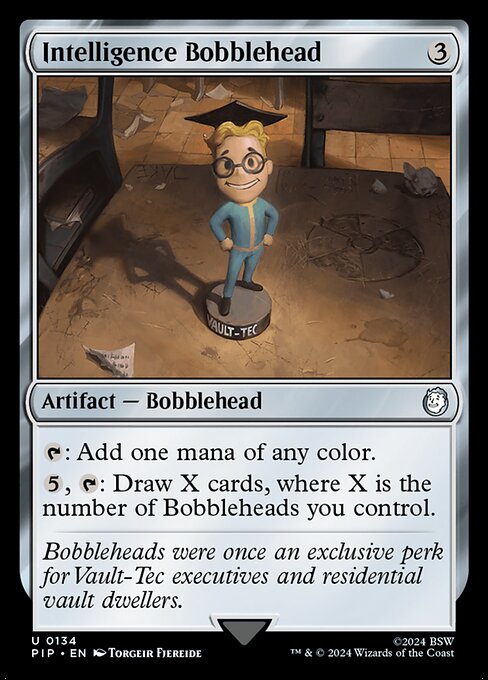 Intelligence Bobblehead (Uncommon)