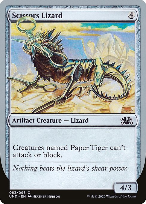 Scissors Lizard (Common)