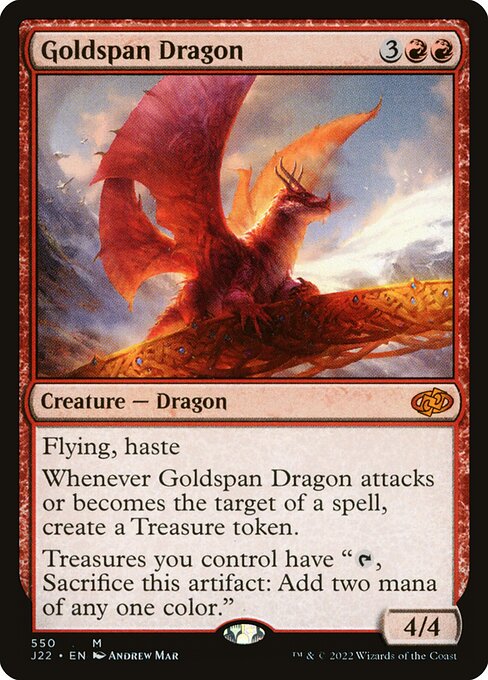 Goldspan Dragon (Mythic)