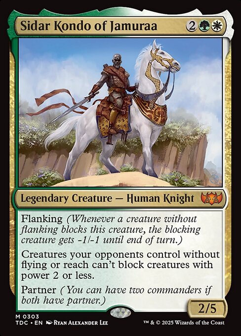 Sidar Kondo of Jamuraa (Mythic)
