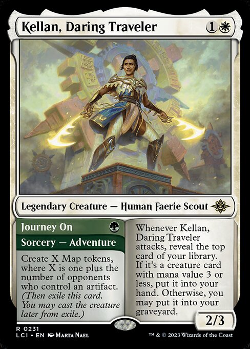 Kellan, Daring Traveler // Journey On (Rare)