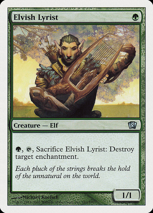 Elvish Lyrist (Uncommon)