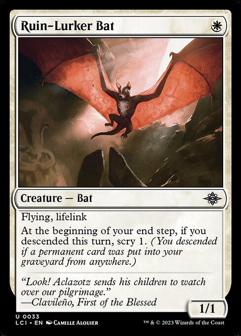 Ruin-Lurker Bat (Uncommon)