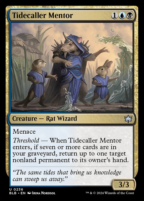 Tidecaller Mentor (Uncommon)