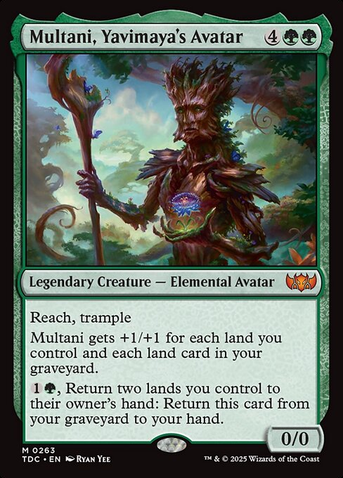 Multani, Yavimaya's Avatar (Mythic)