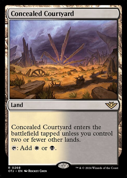 Concealed Courtyard (Rare)