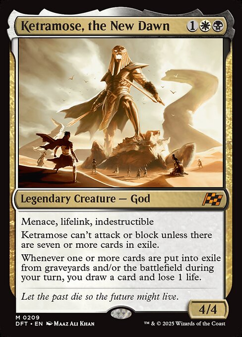 Ketramose, the New Dawn (Mythic)