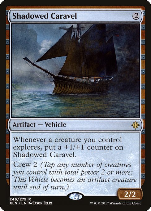 Shadowed Caravel (Rare)