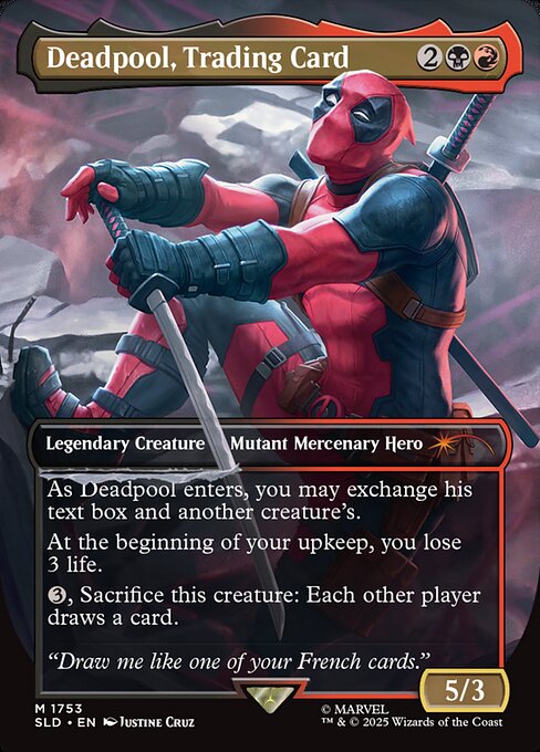 Deadpool, Trading Card (Mythic)