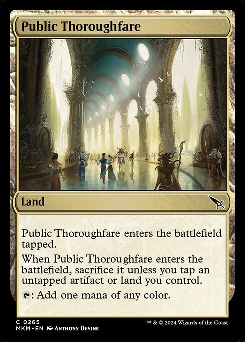 Public Thoroughfare (Common)