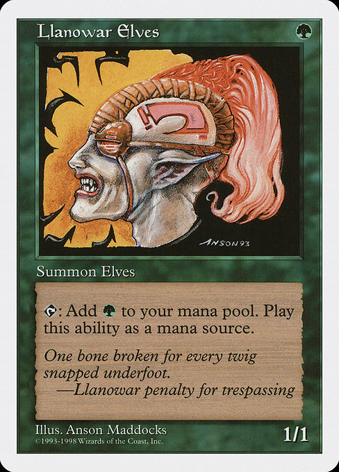 Llanowar Elves (Common)