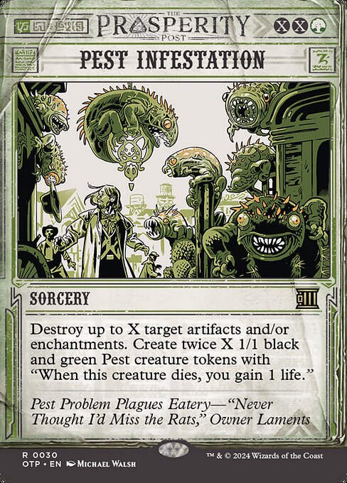 Pest Infestation (Rare)