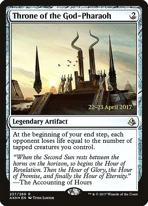 Throne of the God-Pharaoh (Rare)