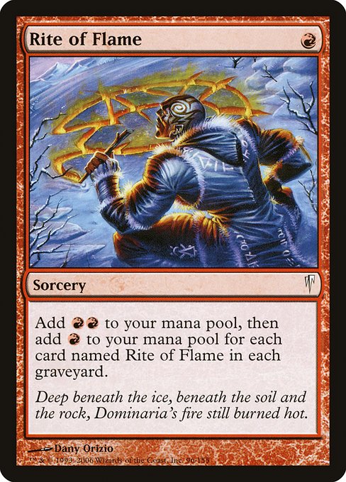 Rite of Flame from Coldsnap (Common)