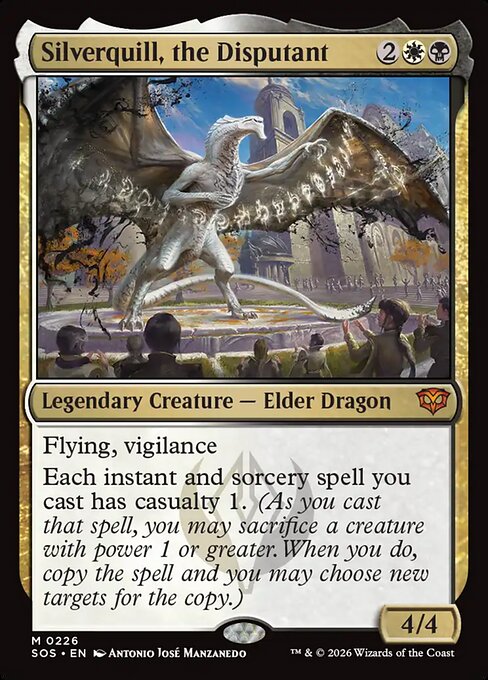 Silverquill, the Disputant (Mythic)