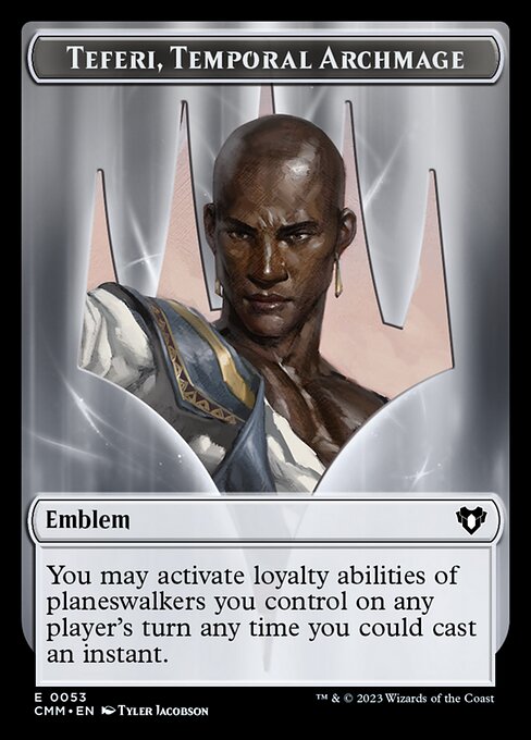Teferi, Temporal Archmage Emblem (Common)