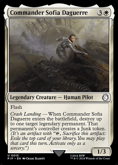Commander Sofia Daguerre (Uncommon)