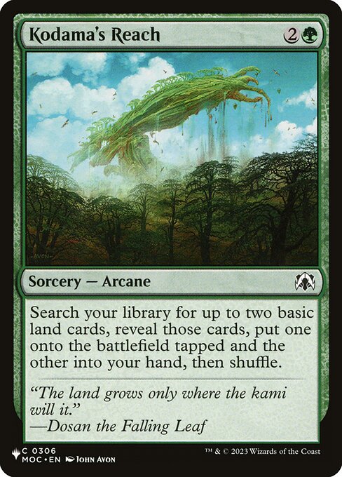 Kodama's Reach (Common)